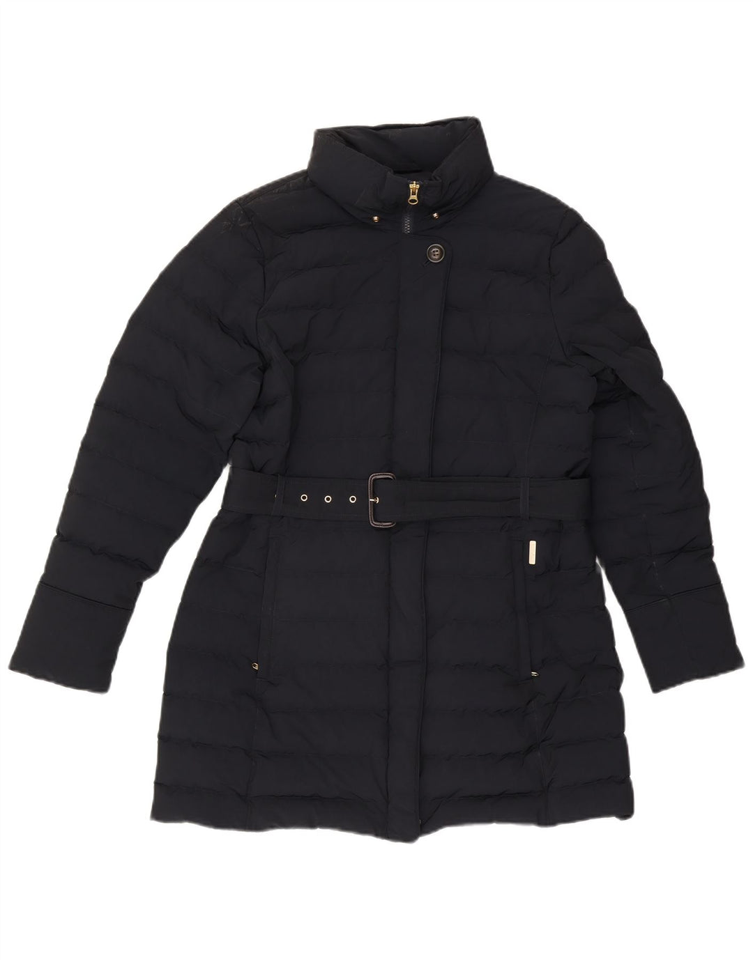Palton căptușit pentru femei Woolrich UK 16 mare poliester bleumarin