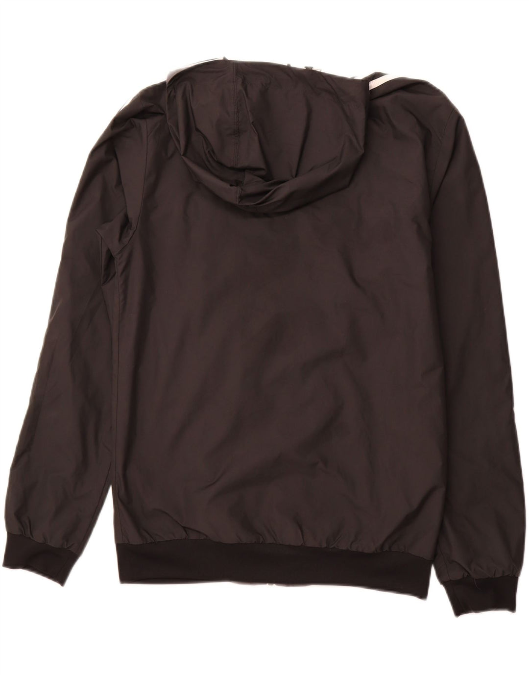 Jachetă reversibilă cu glugă ADIDAS pentru bărbați UK 36 Poliester mic gri