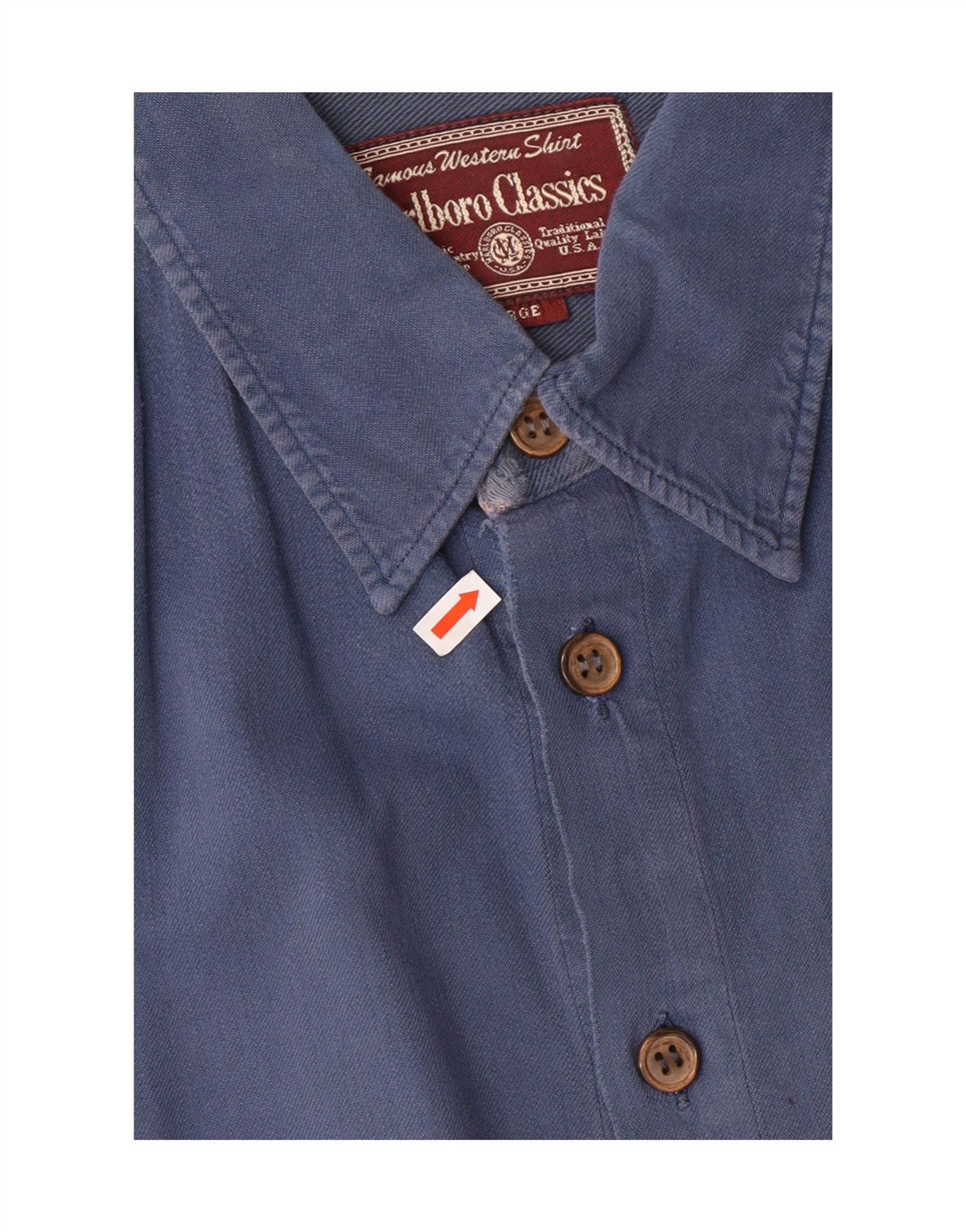 Cămașă pentru bărbați Marlboro Classics XL Albastru