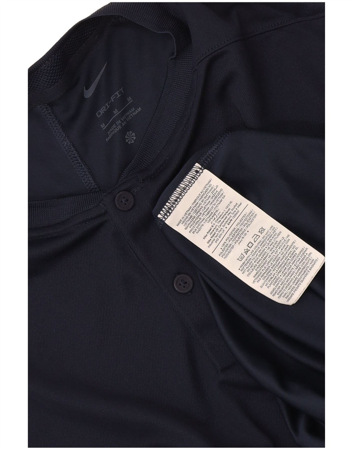 Tricou pentru bărbați Nike Dri Fit Top Mediu Bleumarin Poliester