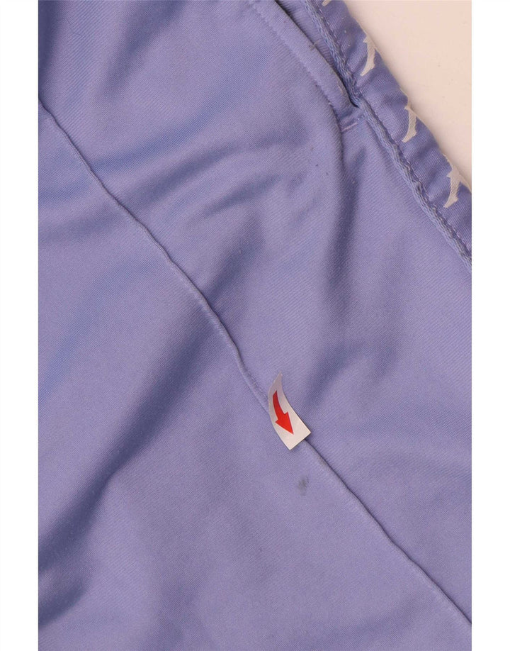 Pantaloni de trening pentru femei Kappa cu grafică UK 10 Poliester violet mic