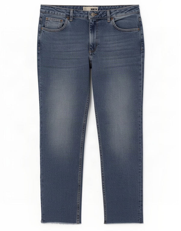 Blugi conici pentru femei Topshop L34 L26 Bumbac albastru