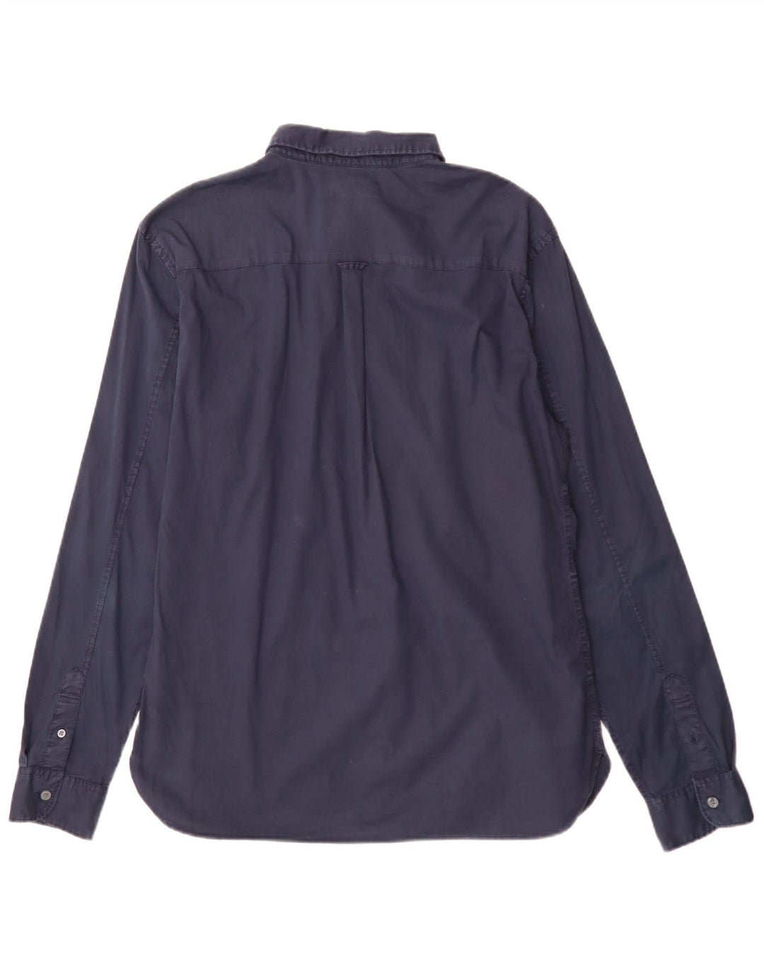 Cămașă pentru bărbați All Saints Regular Fit Bumbac mare, albastru bleumarin