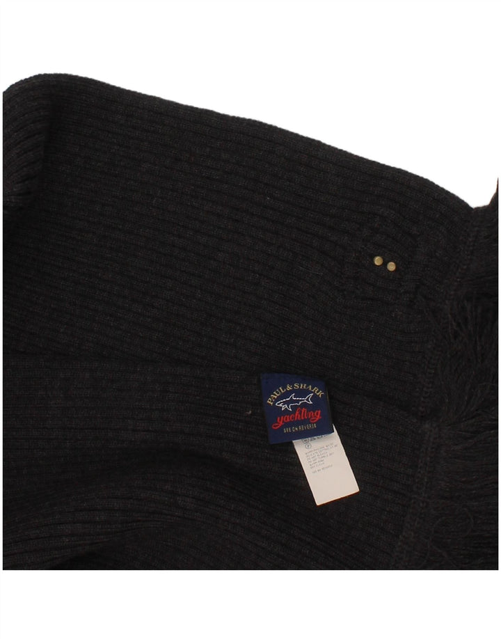 Eșarfă dreptunghiulară pentru bărbați Paul & Shark Lână nouă, mărime, gri