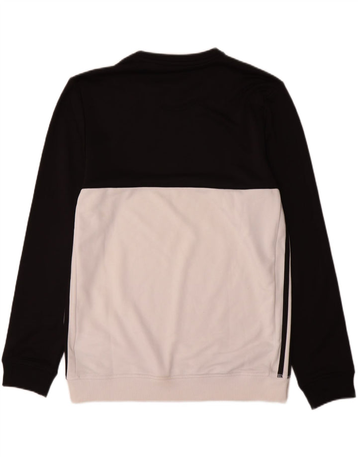 Pulover pentru bărbați Adidas Pulover Mediu Negru Colorblock Poliester