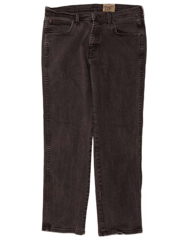 Blugi drepti pentru bărbați Wrangler Arizona W34 L30 bumbac gri