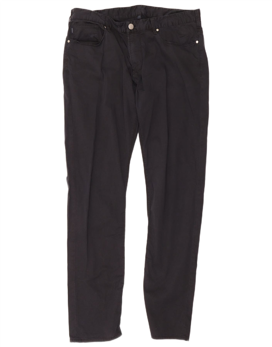 Blugi slim pentru bărbați Armani W36 L32 bumbac bleumarin