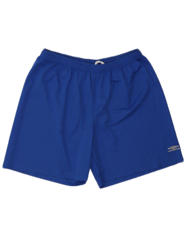 Pantaloni scurți sport pentru bărbați Umbro XL, poliester albastru