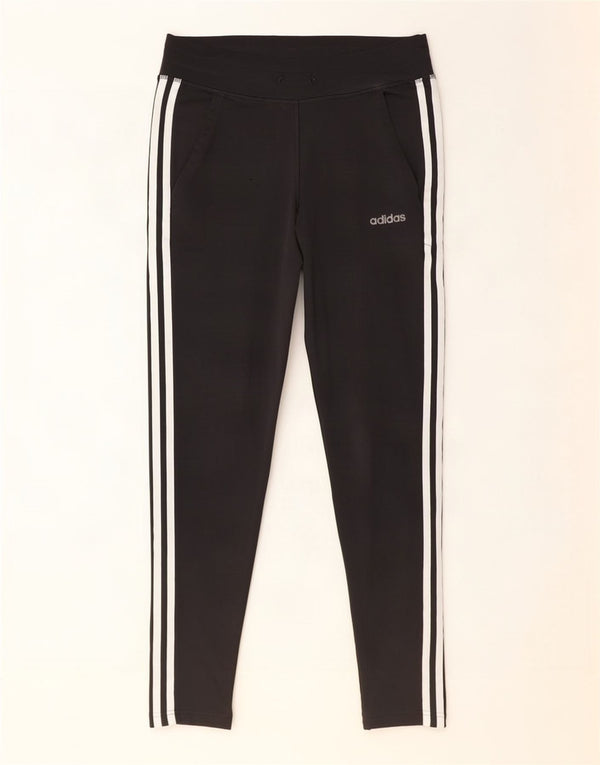 Pantaloni de trening Adidas pentru femei UK 4/6 XS poliester negru