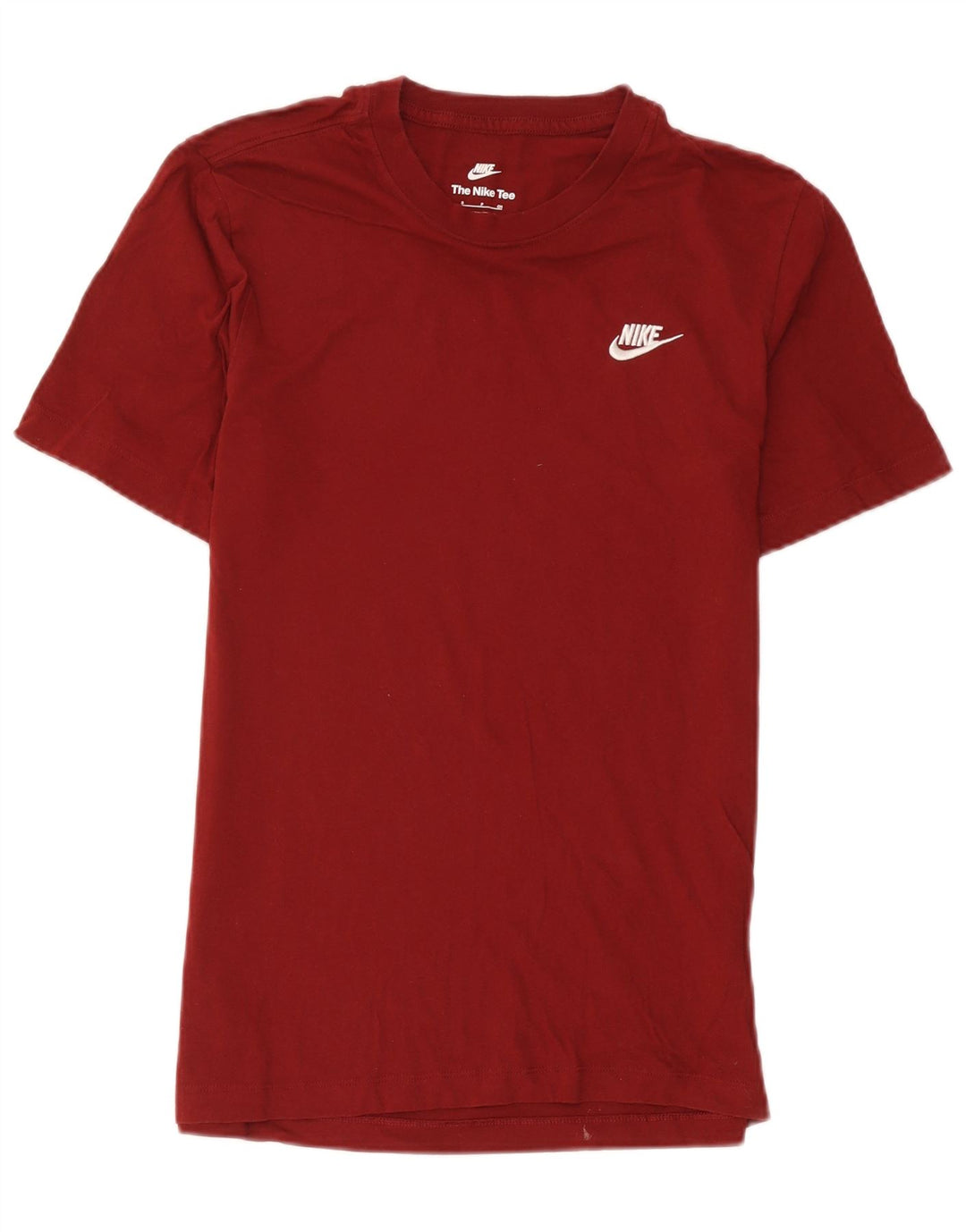 Tricou pentru bărbați Nike Top mic din bumbac burgundă