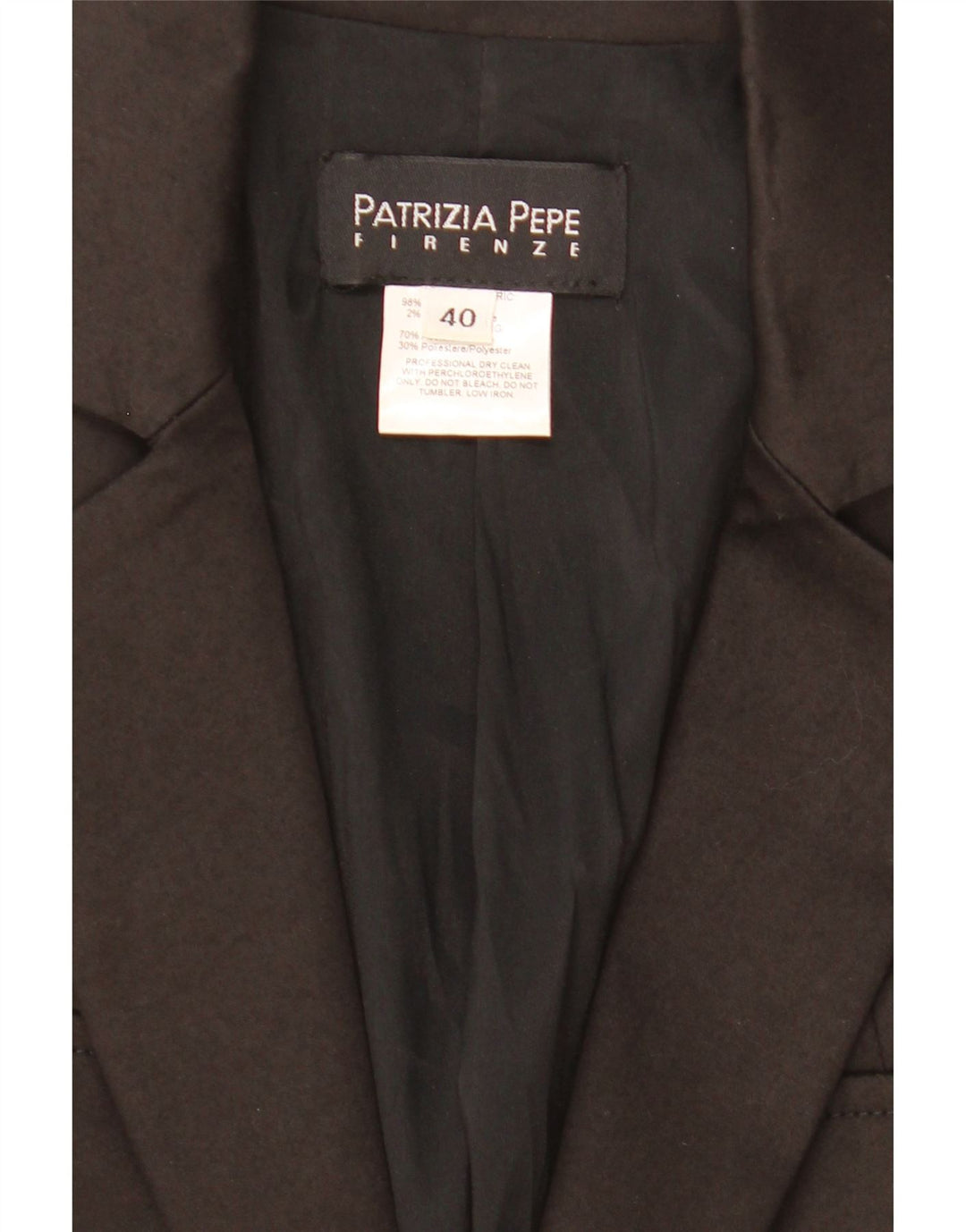Patrizia Pepe Jachetă pentru femei Crop 2 Button Blazer IT 40 Small Black