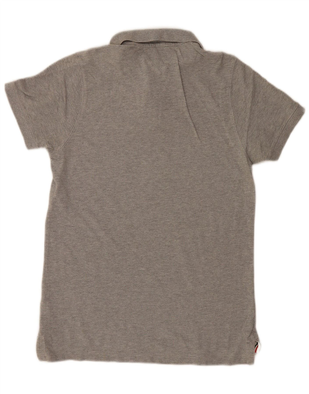 Tricou polo Tommy Hilfiger pentru bărbați, bumbac, gri mediu