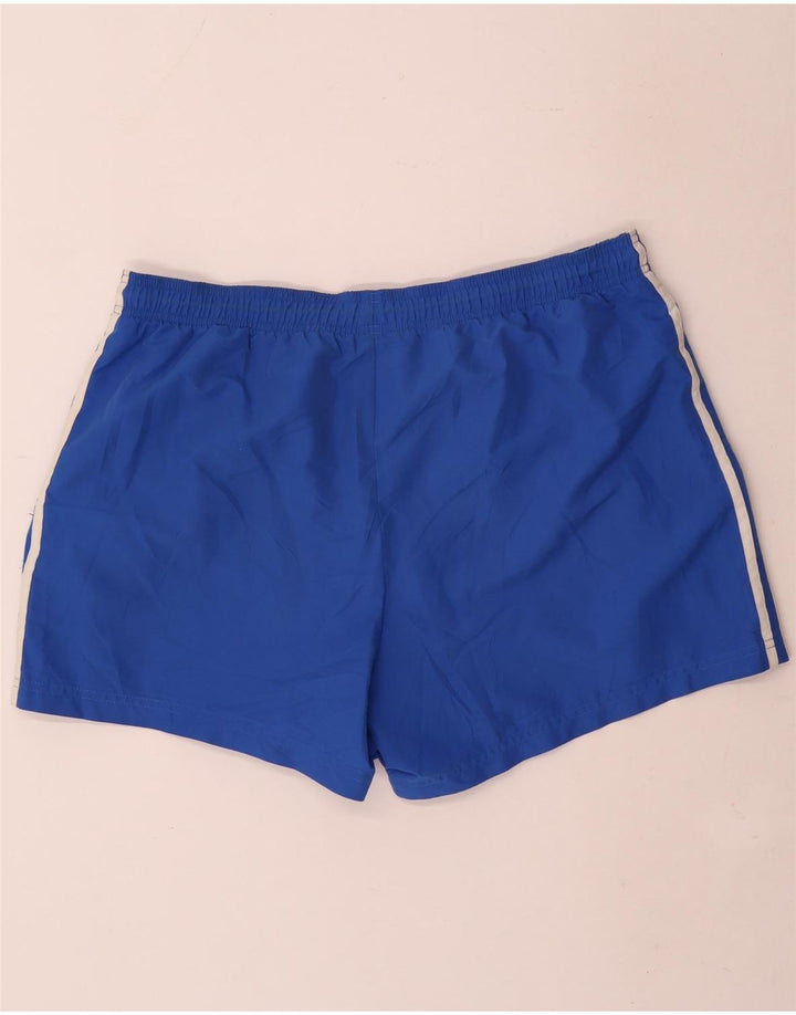 Pantaloni scurți sport pentru bărbați Adidas XL poliester albastru