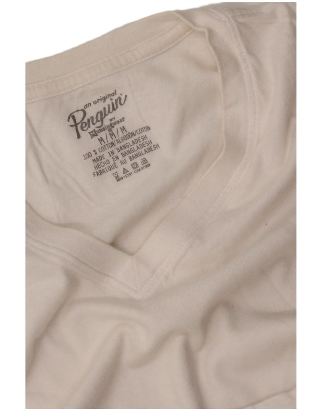 PENGUIN Tricou pentru femei Top UK 14 Medium White Bumbac