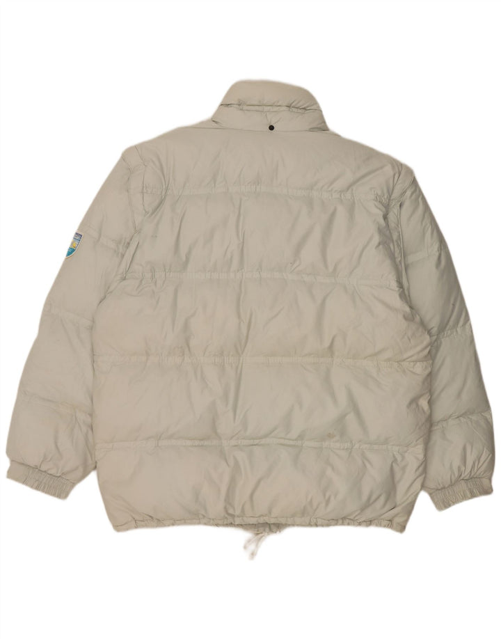 Jachetă căptușită pentru bărbați Martin's UK 42 XL Bumbac alb