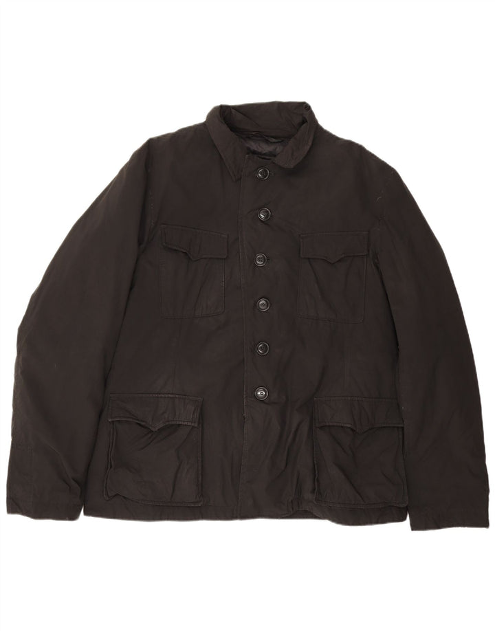 Jachetă Aspesi pentru bărbați, UK 42 XL, poliester negru