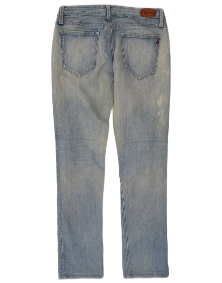 Replay blugi slim pentru femei W27 L28 albastru