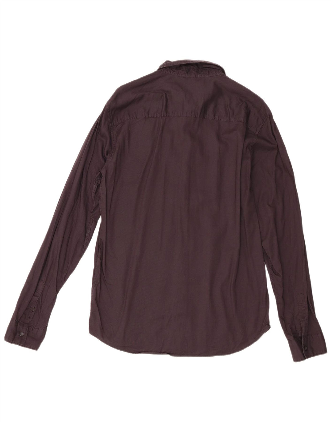 Cămașă pentru bărbați All Saints Bumbac mediu negru