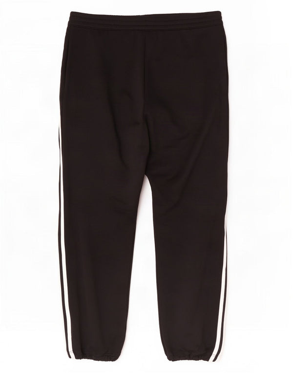 Pantaloni de trening Adidas pentru femei Joggeri UK 14 Poliester negru mare
