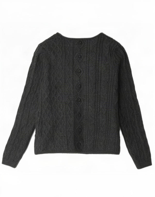 Pulover cardigan pentru femei Zara UK 14 mare gri