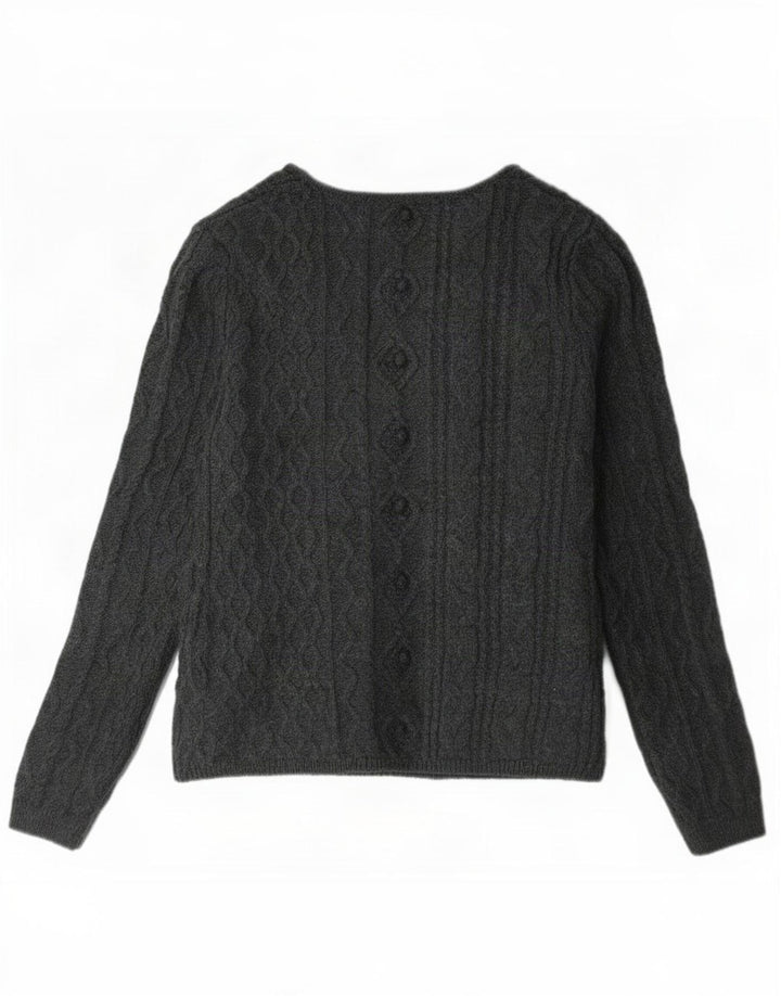 Pulover cardigan pentru femei Zara UK 14 mare gri
