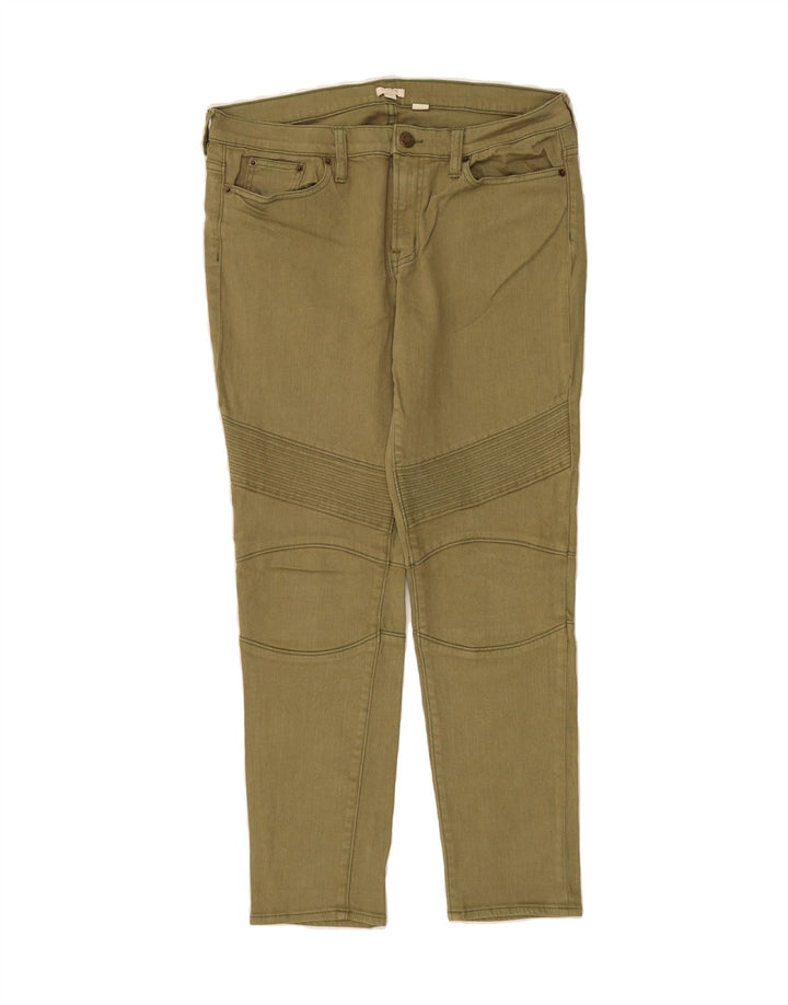 J. CREW Womens Slim Jeans W32 L28 Brown Cotton Vintage J. Crew and Second-Hand J. Crew from Messina Hembry 