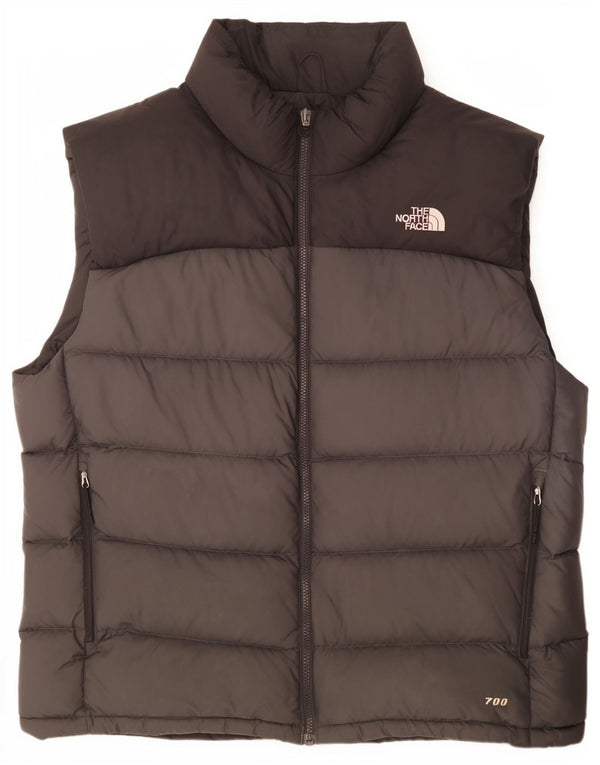 Gilet căptușit pentru bărbați The North Face UK 42 XL, gri, nailon color bloc