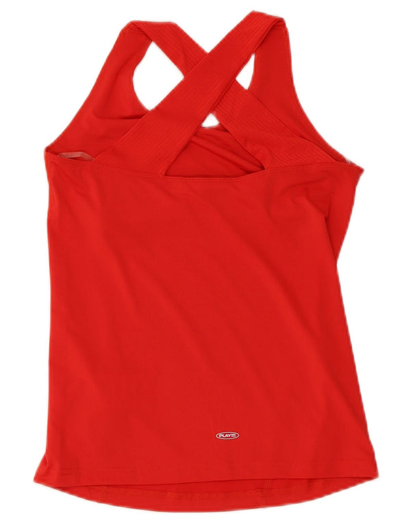 Vestă pentru femei Reebok UK 4 XS poliester roșu
