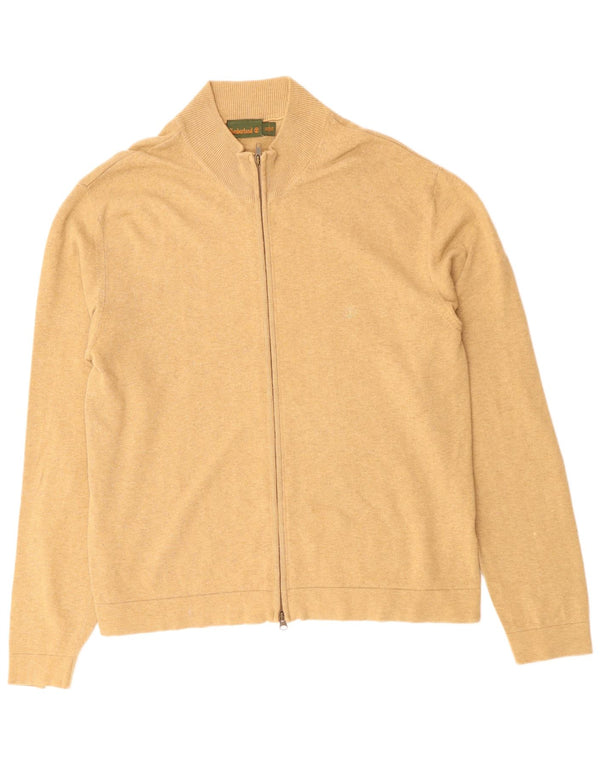 Pulover cardigan pentru bărbați TIMBERLAND XL, bej, bumbac