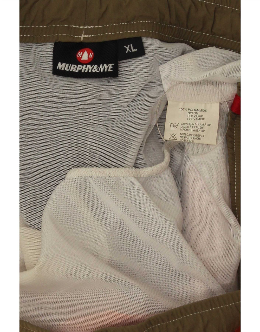 Murphy & Nye Pantaloni scurți de înot grafic pentru bărbați XL poliamidă portocalie