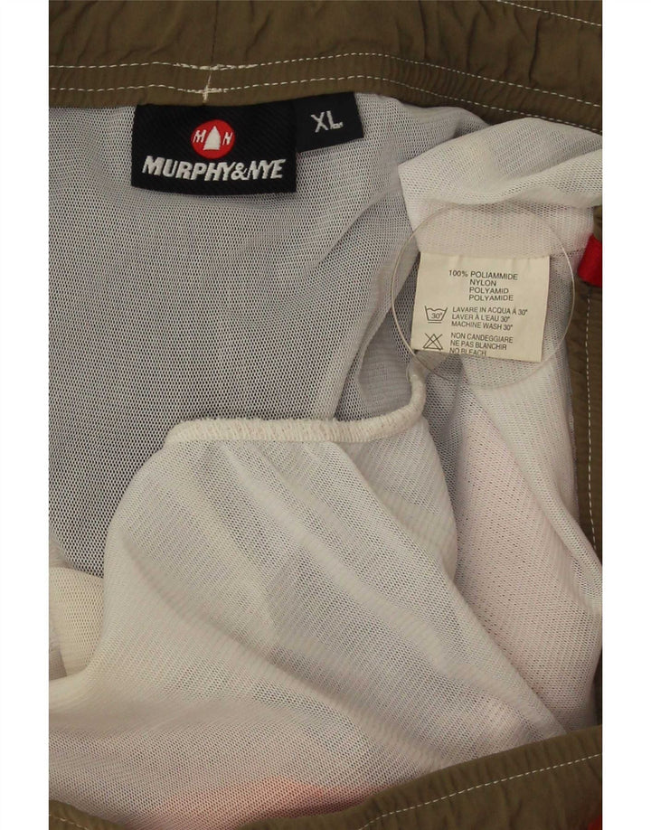 Murphy & Nye Pantaloni scurți de înot grafic pentru bărbați XL poliamidă portocalie