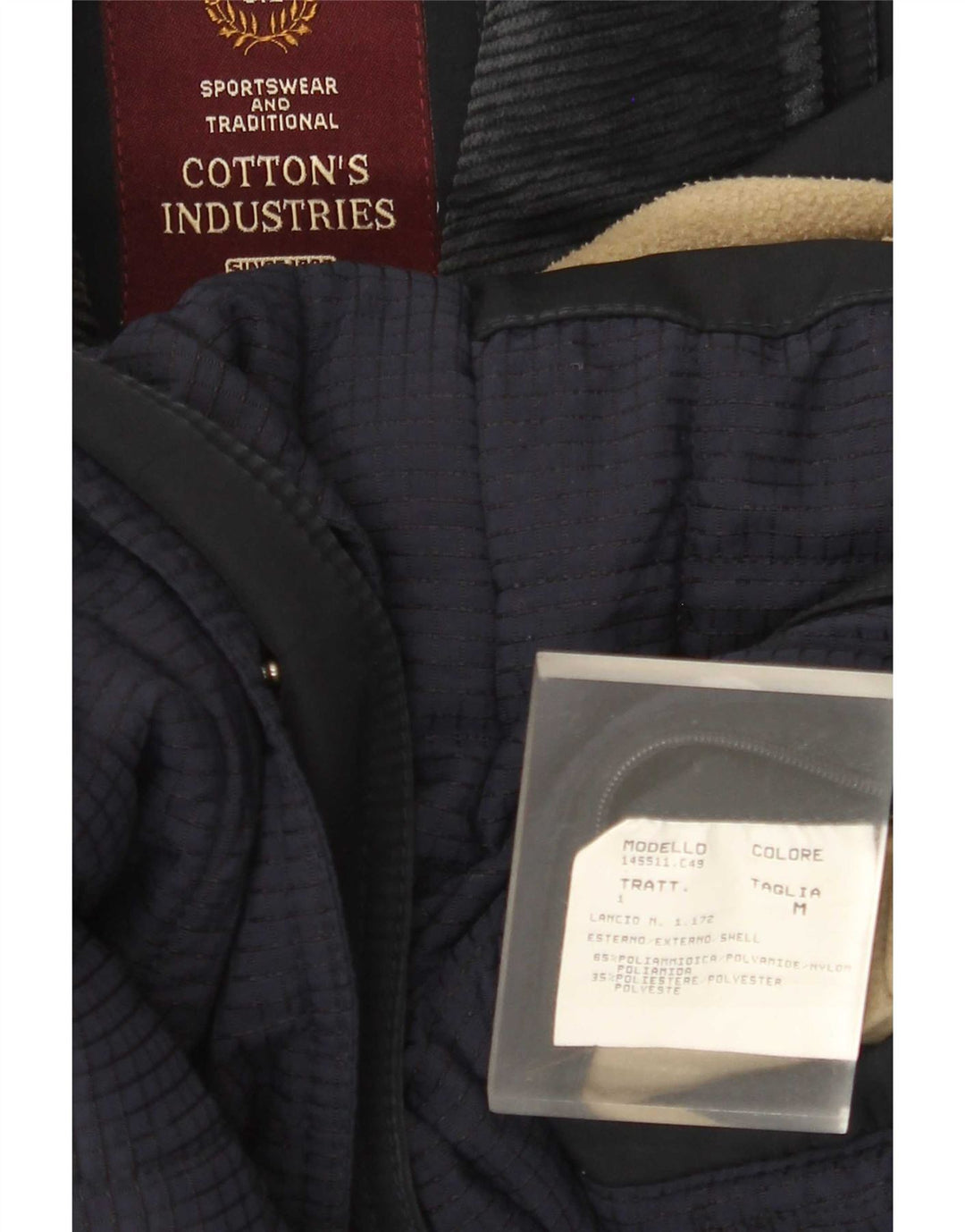 Cotton's Industries Jachetă de vânt pentru bărbați UK 14 Medium Bleumarin Poliamidă