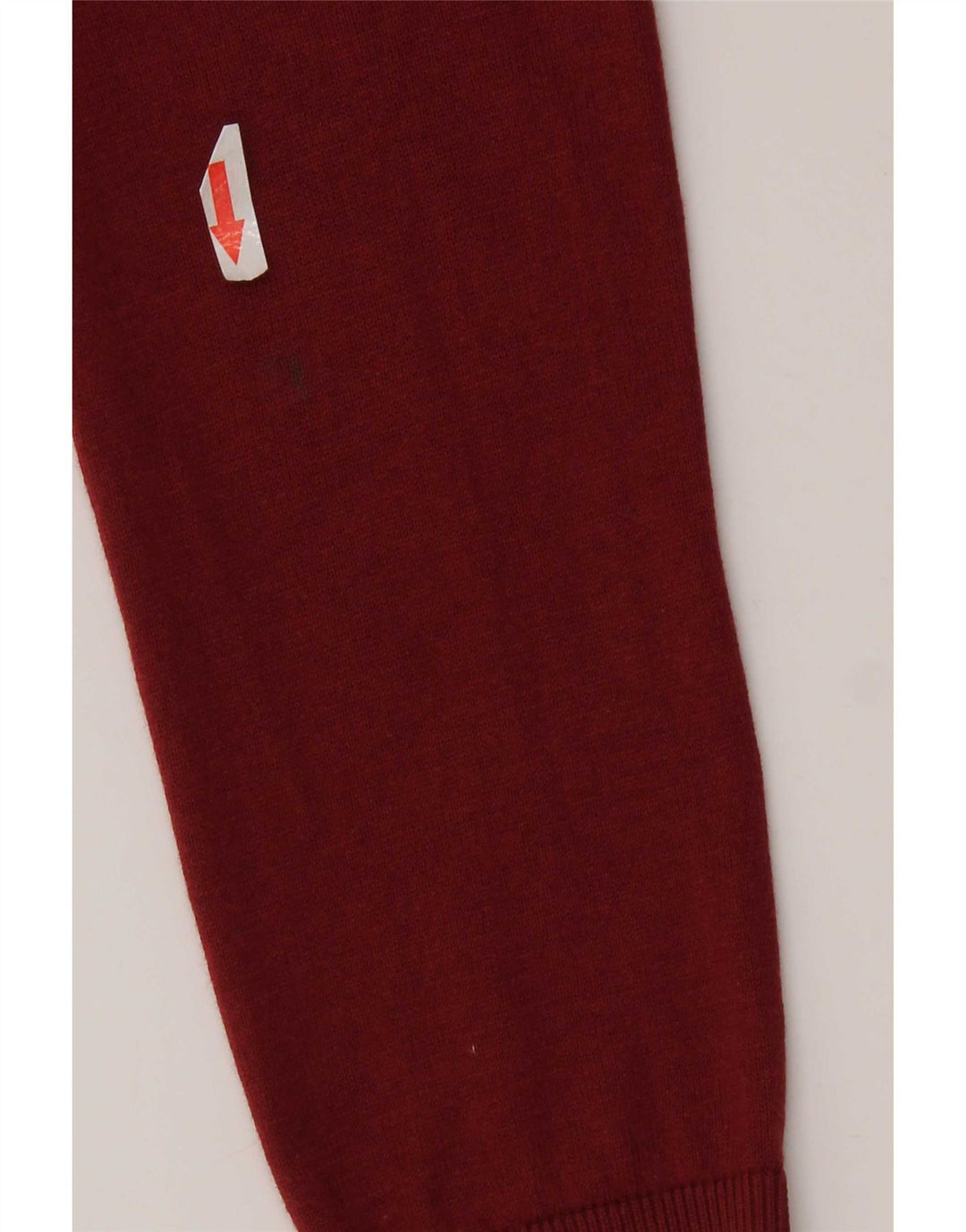 Jumper Bolero Massimo Dutti pentru femei UK 14 Medium Burgundy Mătase