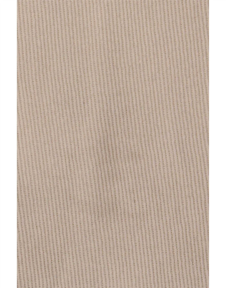 Tricou Crop pentru femei Zara UK 16 Mare Poliester alb
