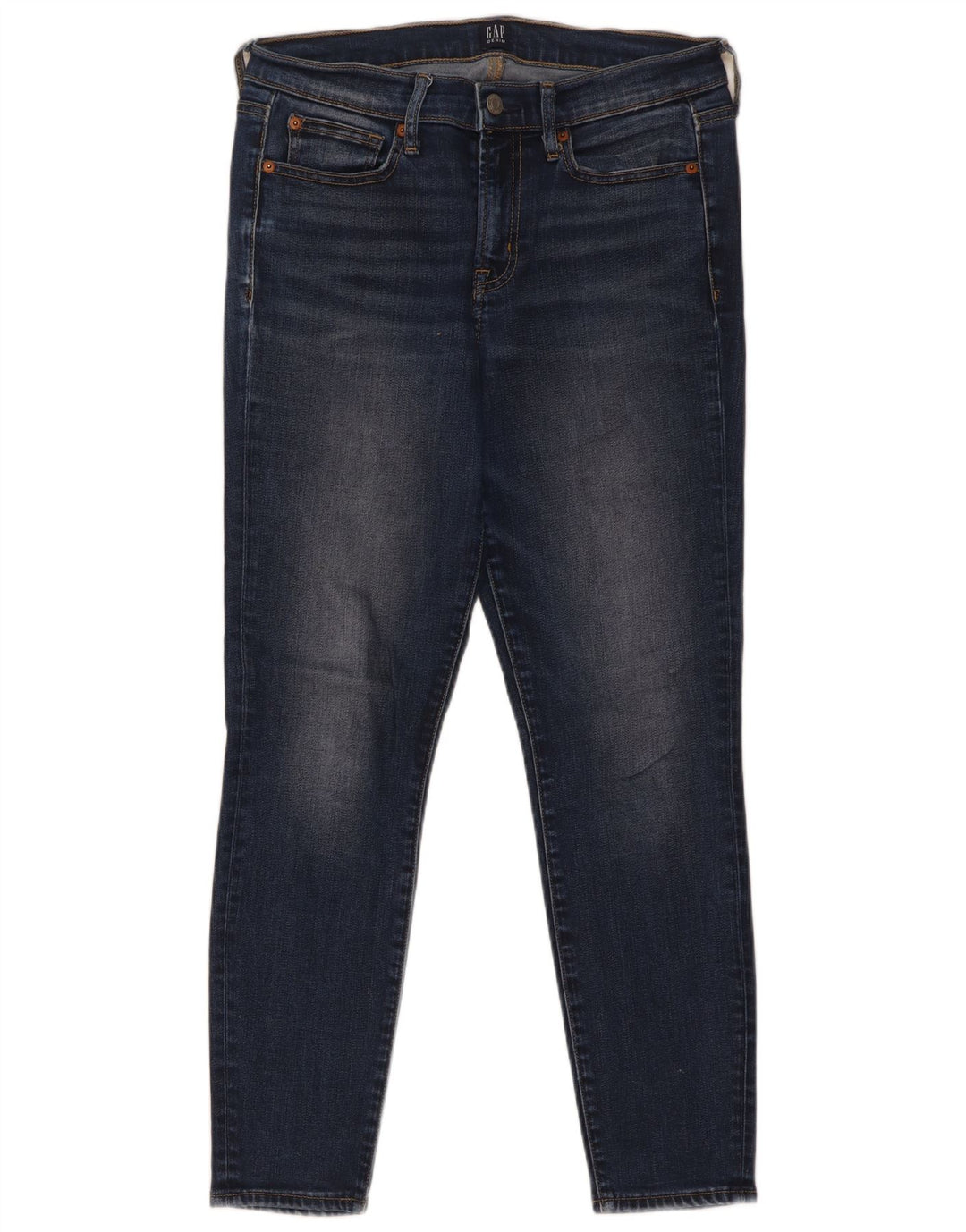 Blugi skinny pentru femei Gap EU 38 Medium W30 L28 Blue Lyocell