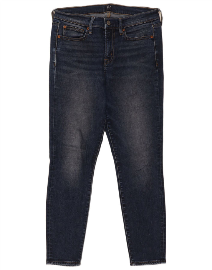 Blugi skinny pentru femei Gap EU 38 Medium W30 L28 Blue Lyocell