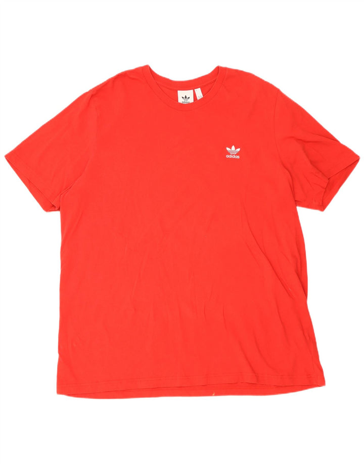 Tricou pentru bărbați Adidas Top 2XL bumbac roșu