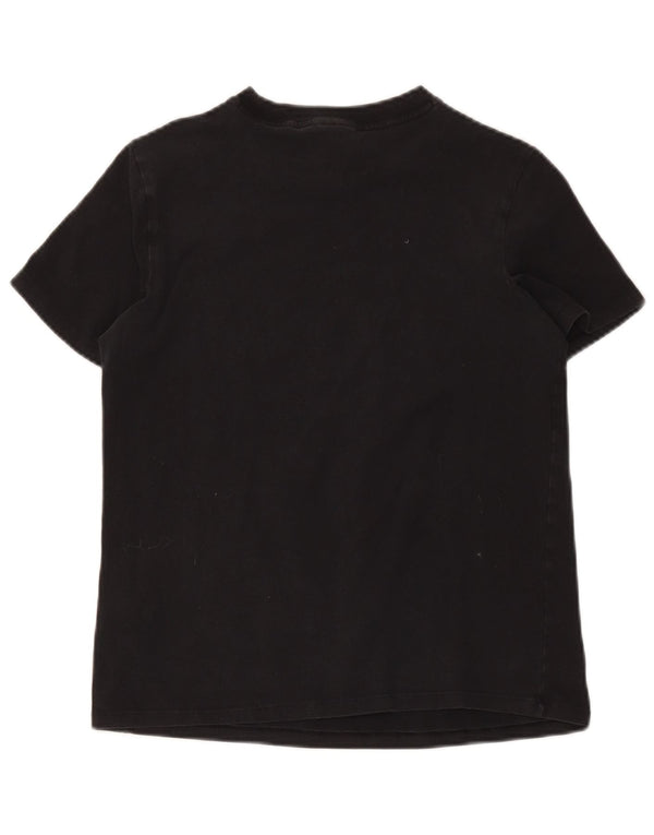 Tricou grafic Adidas pentru femei Top UK 14 Medium Black Bumbac