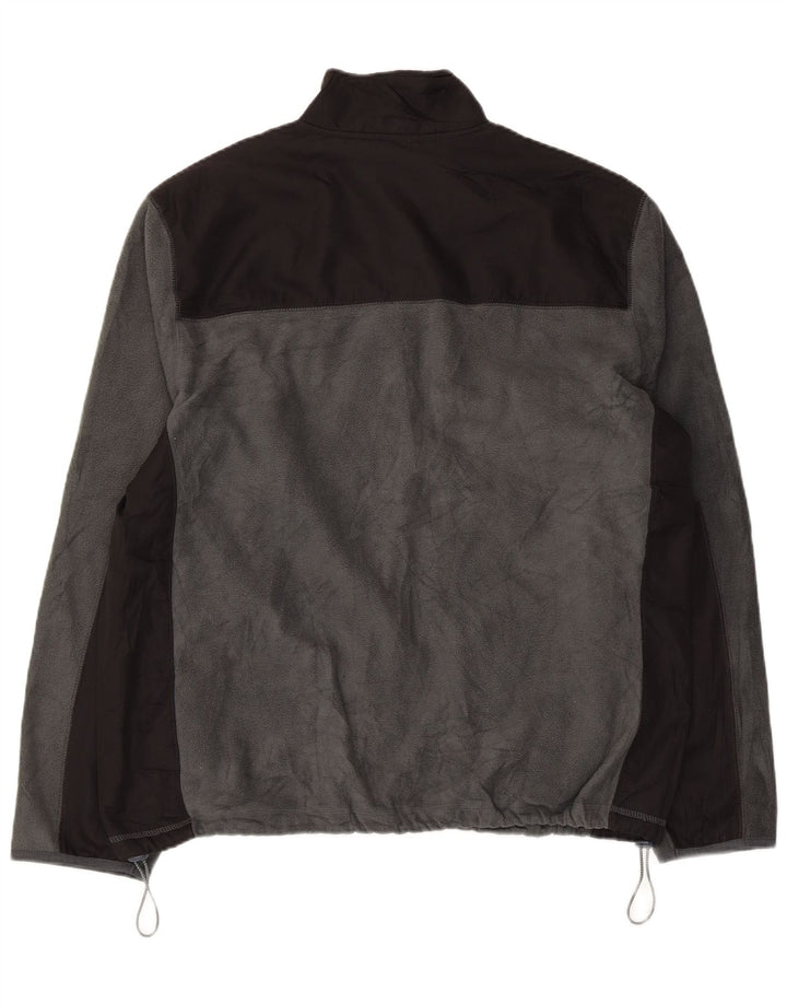 Jachetă fleece pentru bărbați Starter UK 42/44 mare, gri, poliester color bloc