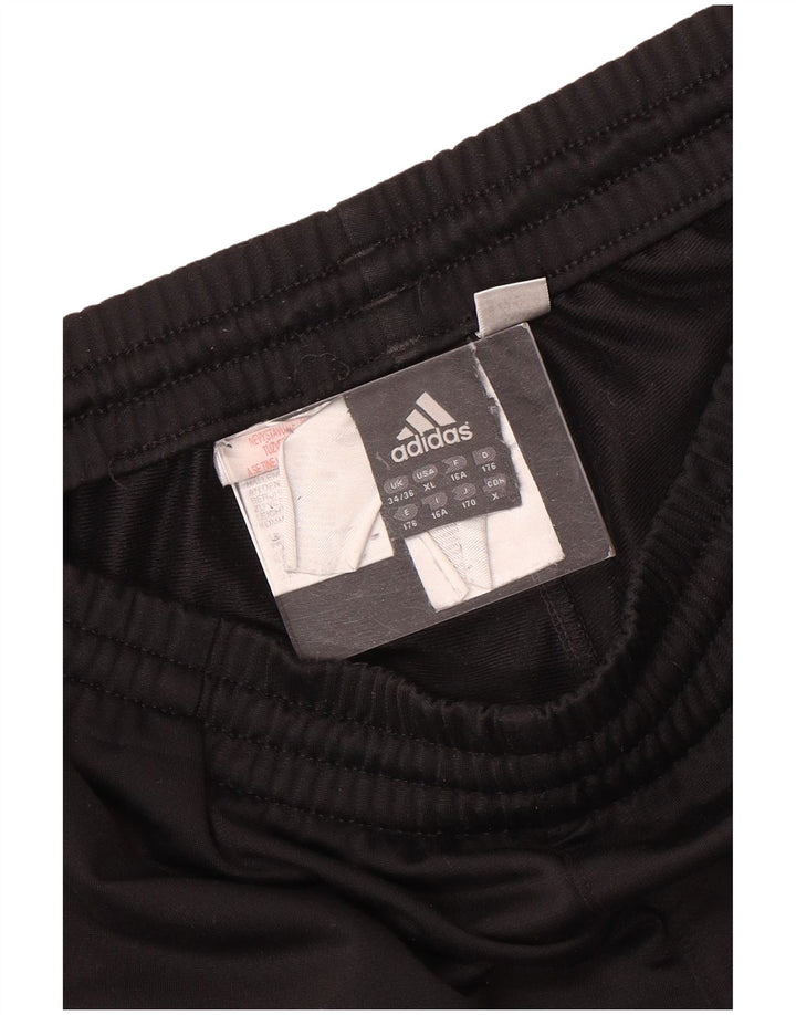 Adidas Băieți Pantaloni Trening Pantaloni Joggeri 15-16 Ani Poliester Negru