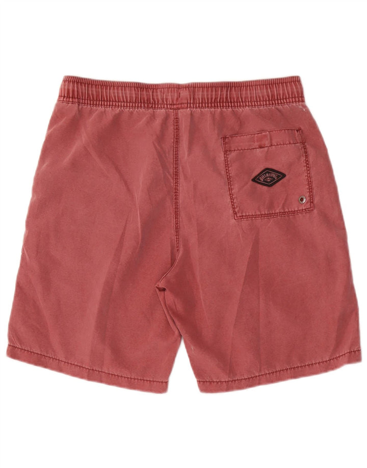 Pantaloni scurți de înot Billabong băieți 13-14 ani poliester maro