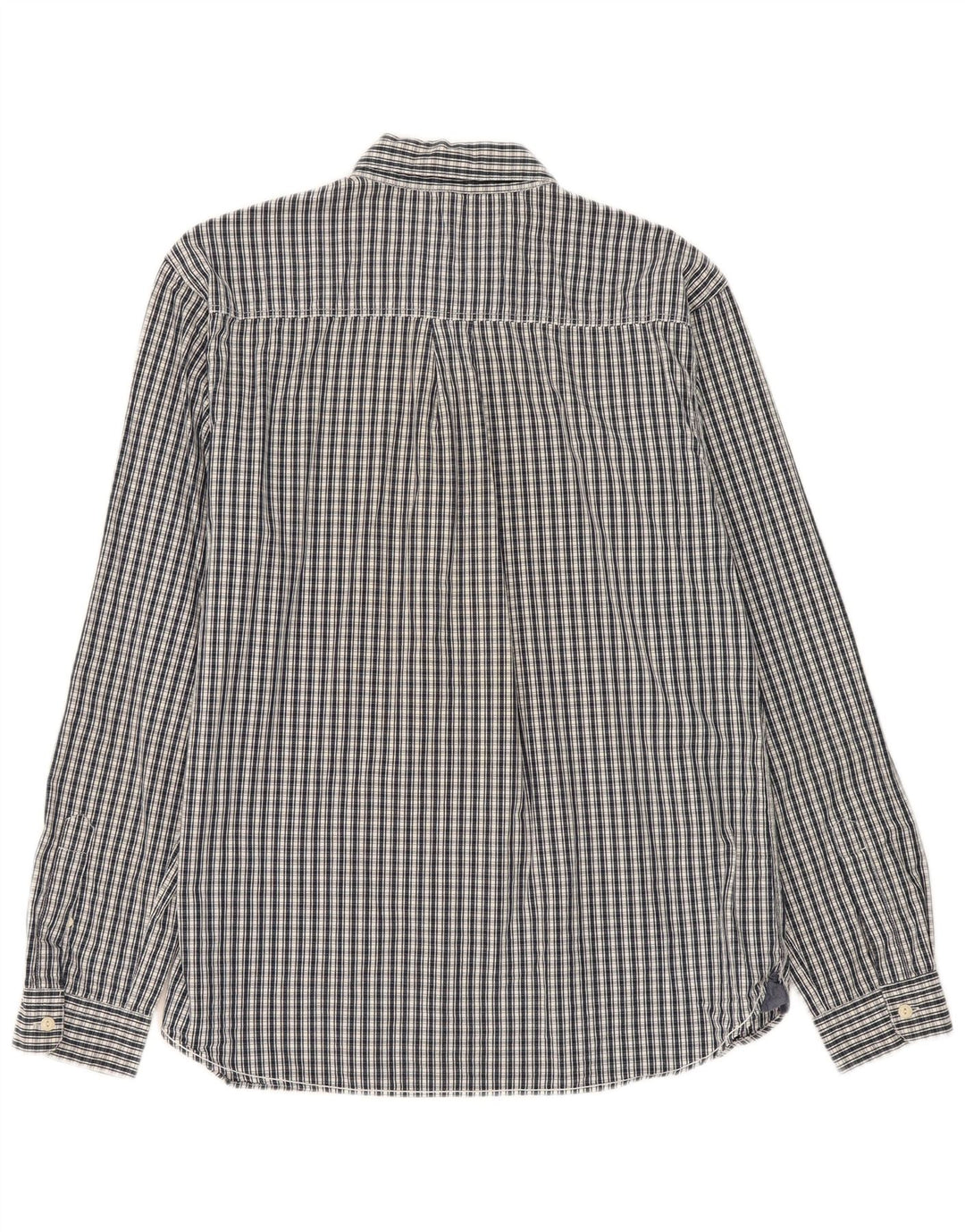 White Stuff Cămașă Classic Fit pentru bărbați XL, bumbac cu carouri bleumarin