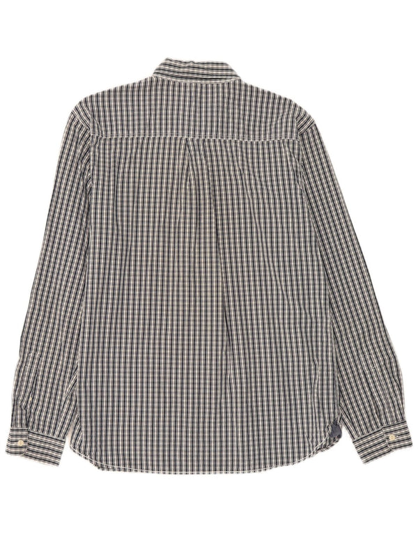 White Stuff Cămașă Classic Fit pentru bărbați XL, bumbac cu carouri bleumarin