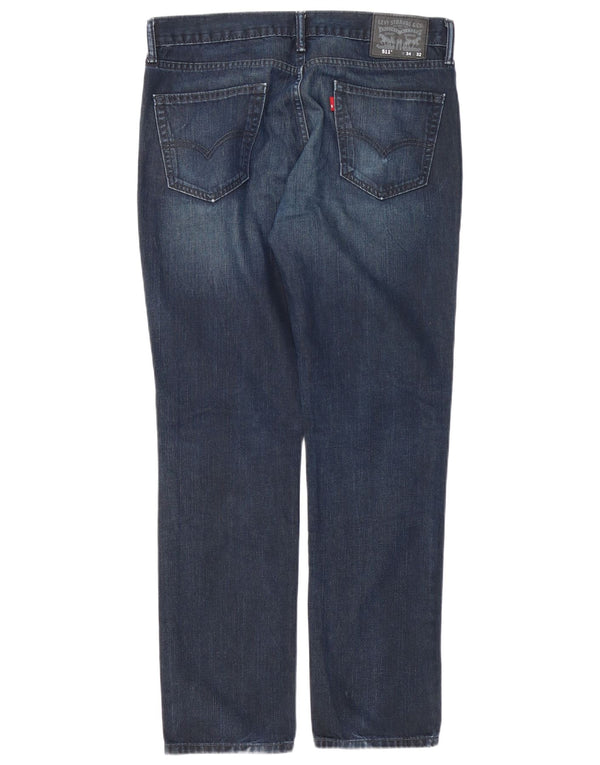 Blugi pentru bărbați Levi's 511 Slim W34 L32 Bumbac bleumarin
