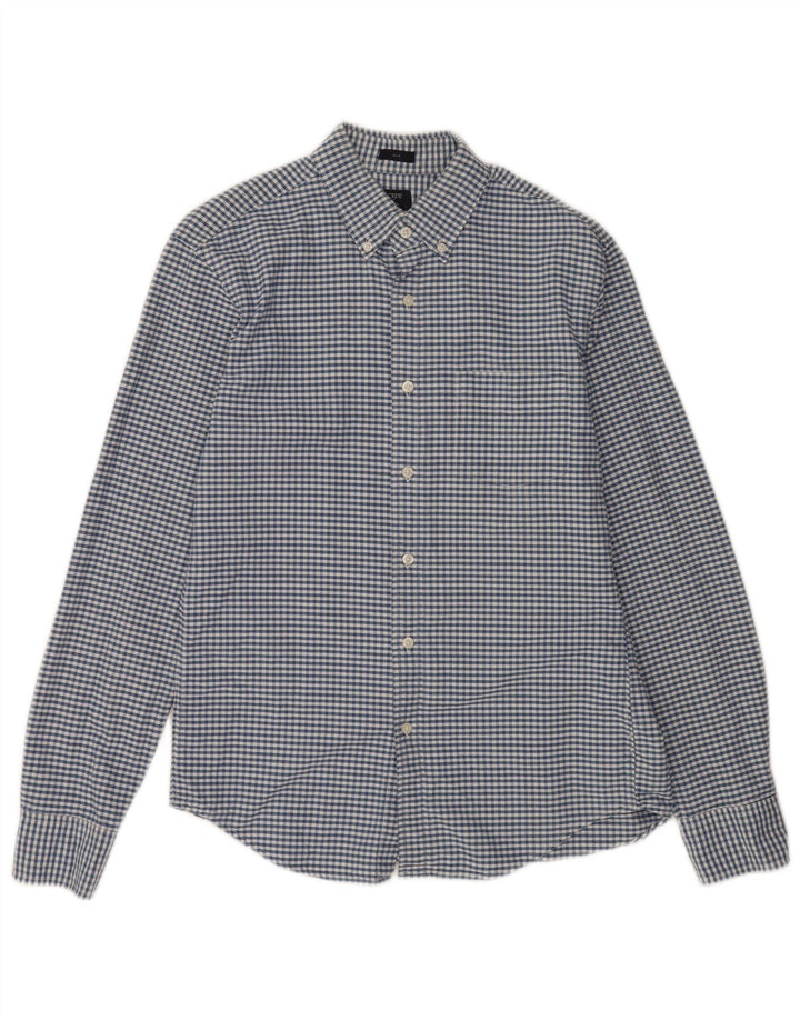 Cămașă pentru bărbați J. CREW, slim fit, albastru mediu, bumbac