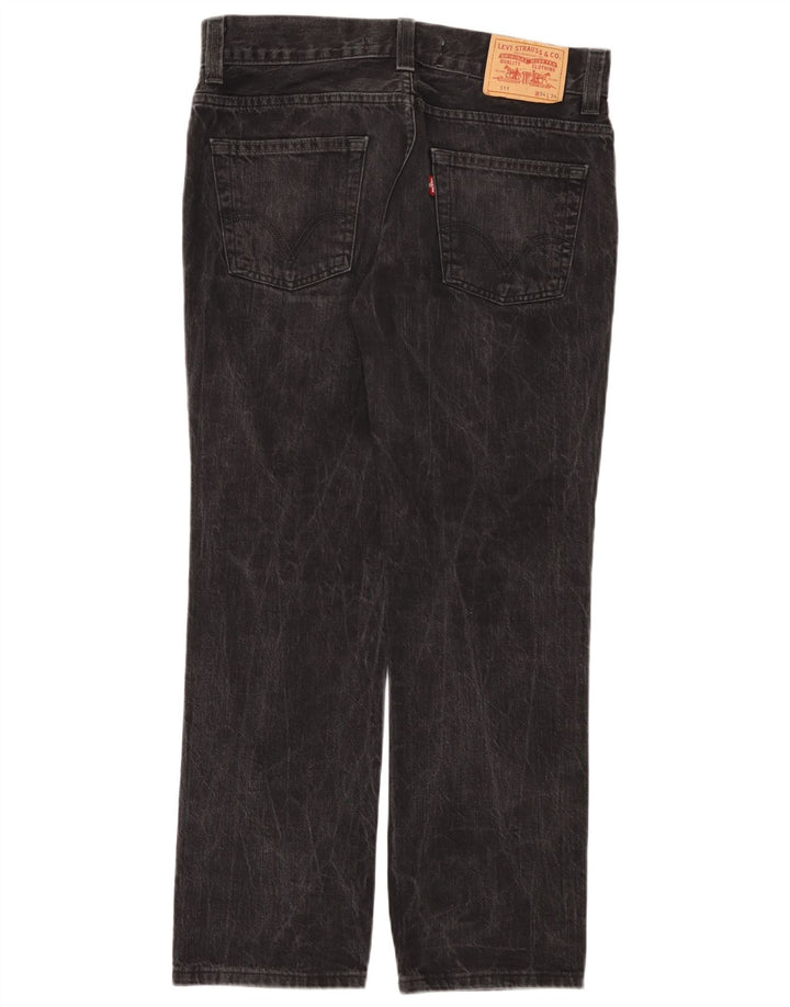 Blugi Levi's 511 Slim pentru bărbați W34 L34 bumbac negru