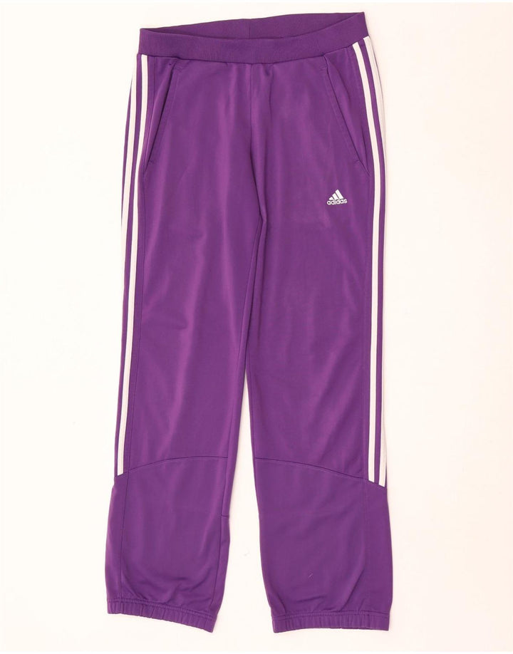 Pantaloni de trening Adidas pentru femei UK 8/10 Poliester violet mic