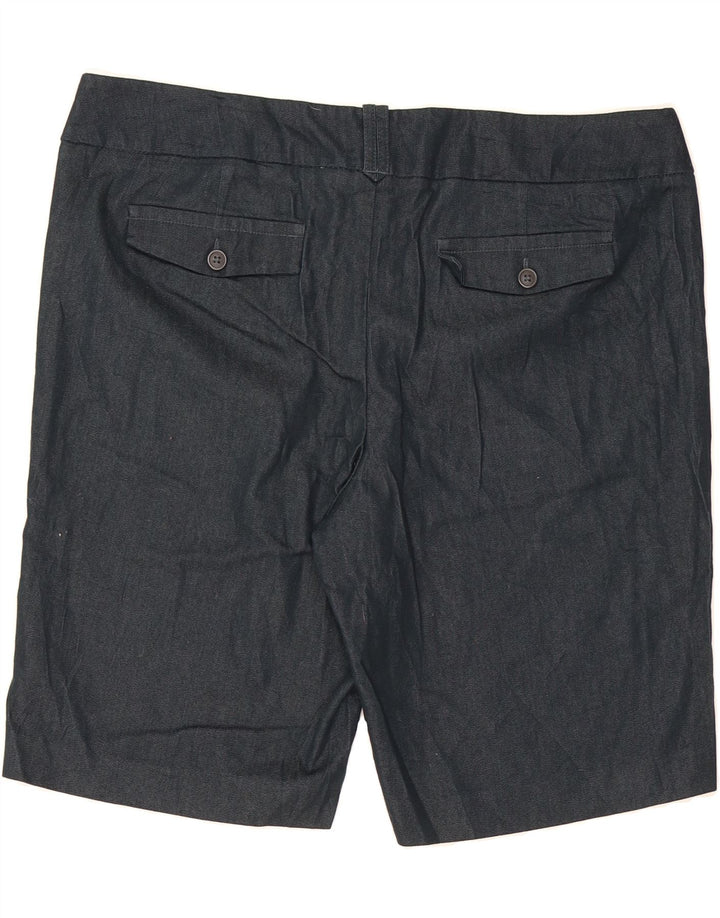 MOSSIMO Womens Stretch Denim Shorts US 14 XL W38  Navy Blue Cotton Vintage Mossimo and Second-Hand Mossimo from Messina Hembry 