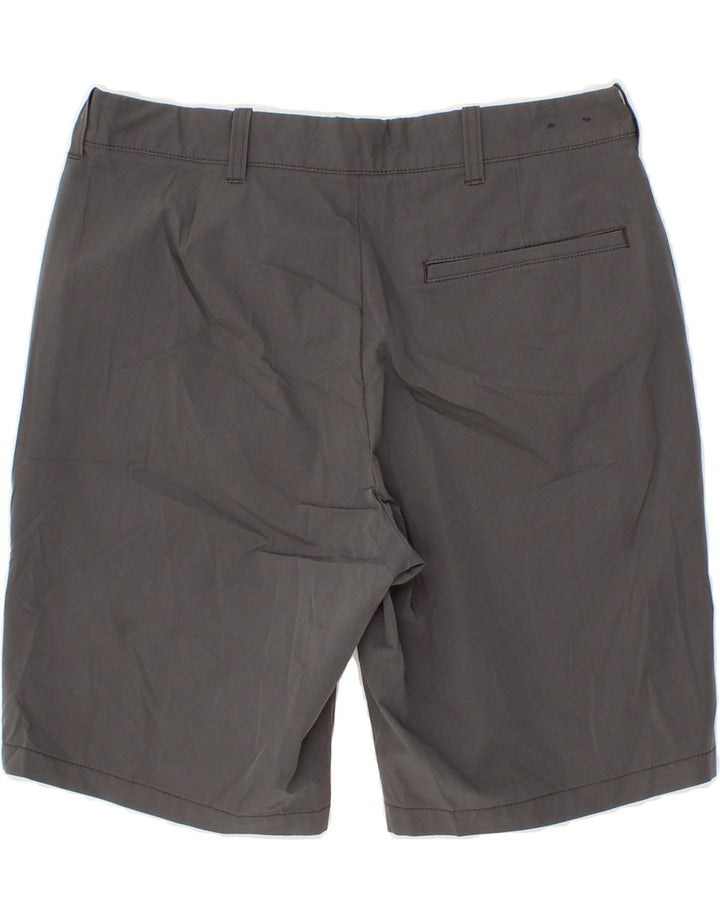 J. CREW Mens Chino Shorts W31 Medium Grey Polyester Vintage J. Crew and Second-Hand J. Crew from Messina Hembry 
