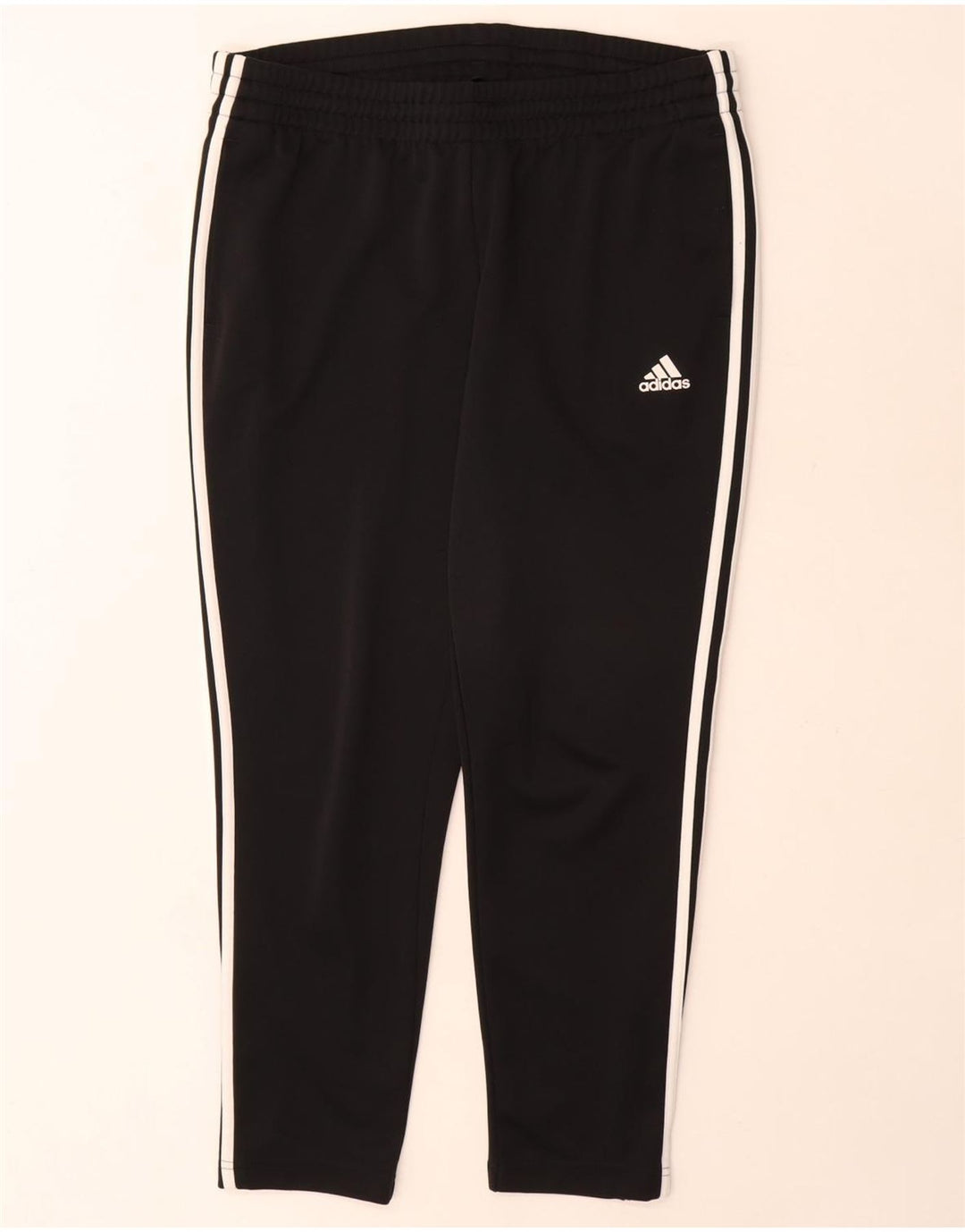 Pantaloni de trening Adidas pentru femei Marea Britanie 16/18 Poliester negru mare